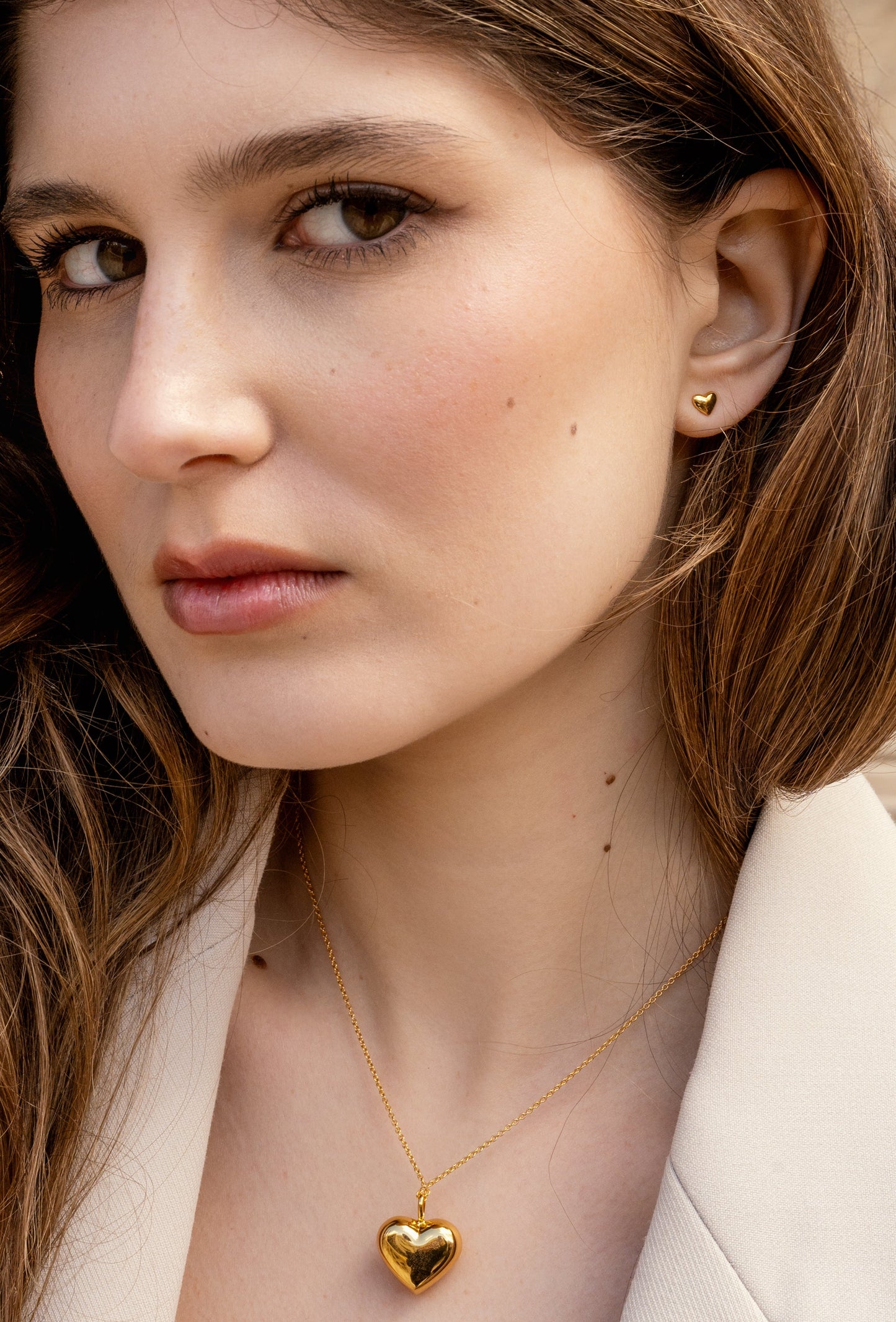 Albi Mini Heart Earrings