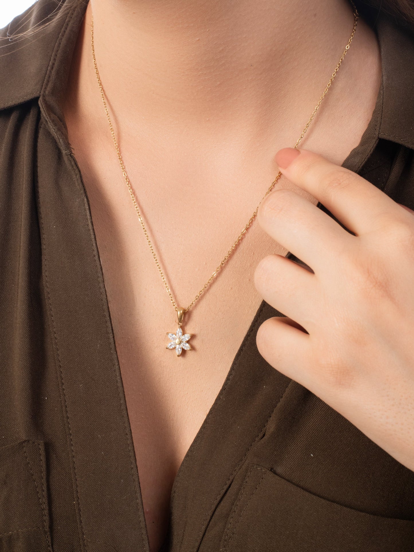 Judith Necklace -18K Gold plated