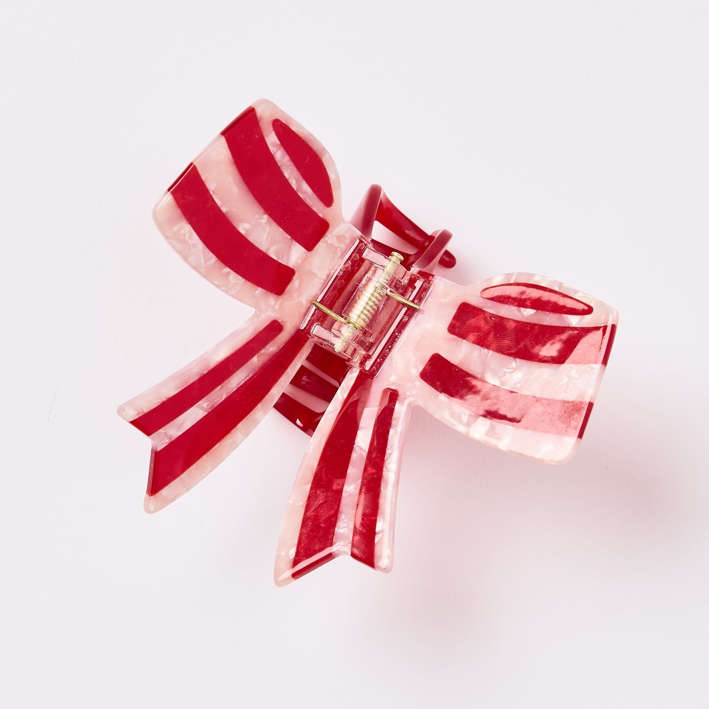 Bow Hair Clip - Red