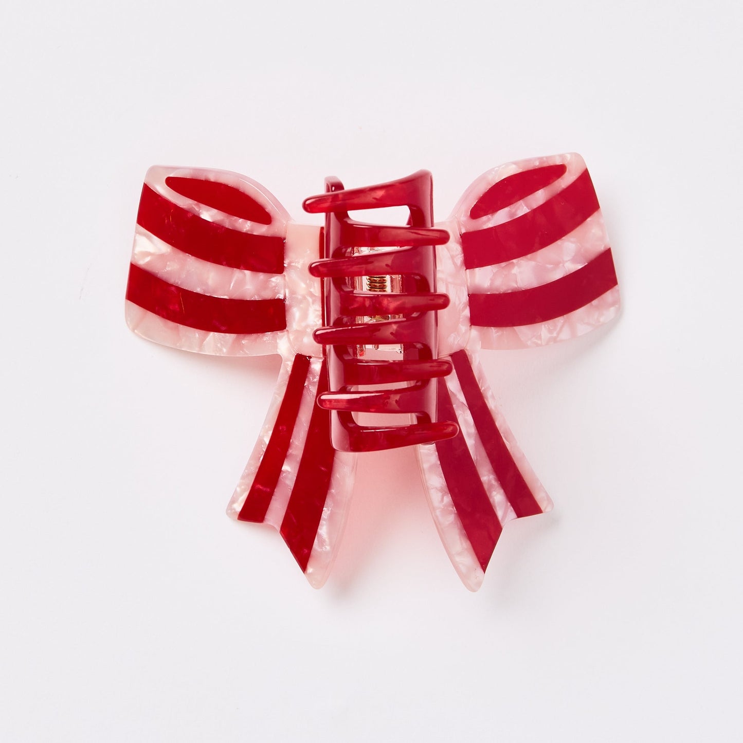 Bow Hair Clip - Red