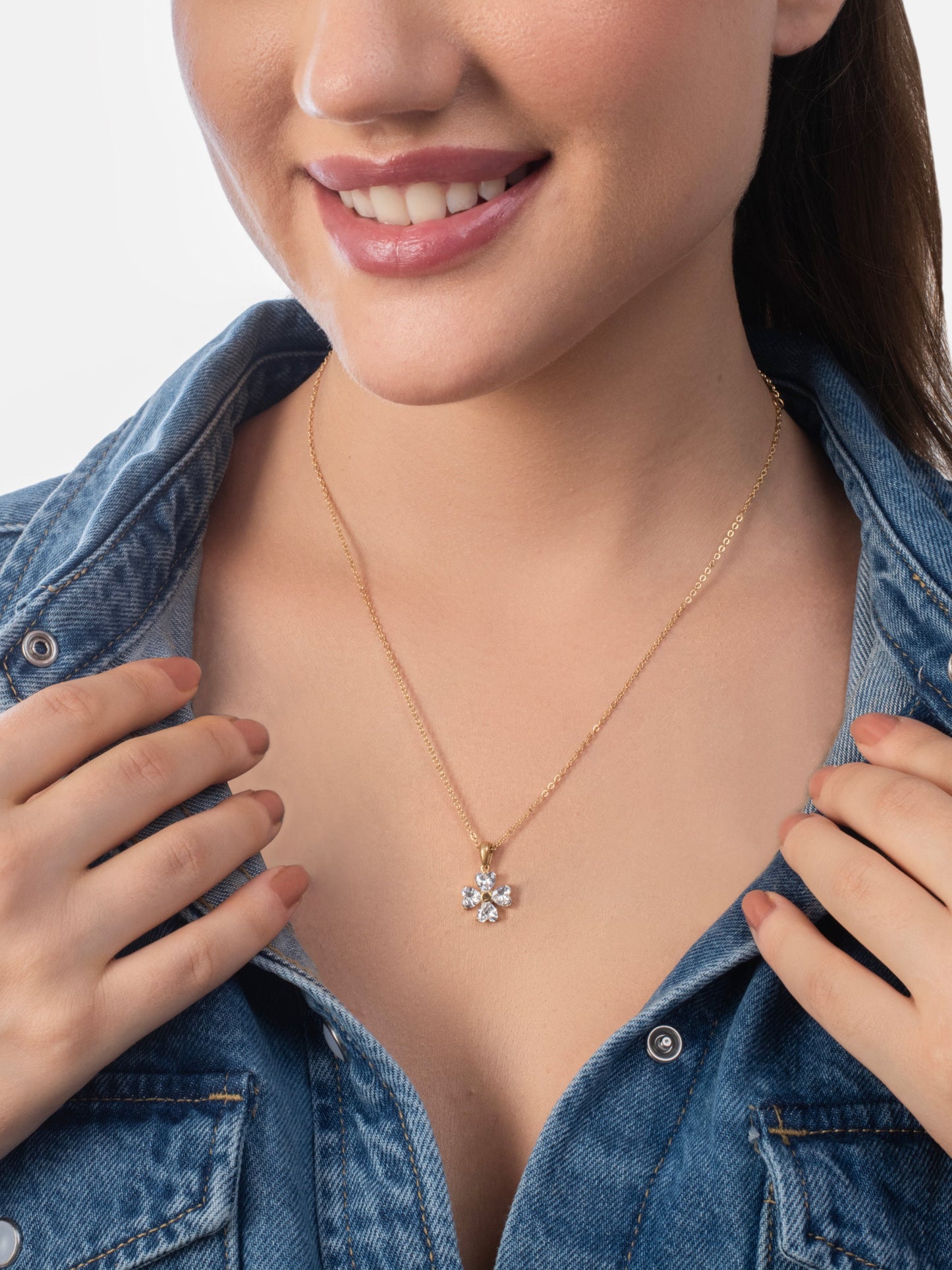 Phoebe Necklace - 18K Gold Plated