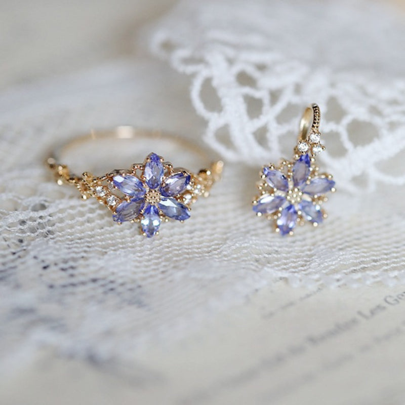 Snowflake Moonlight Tanzanite Series