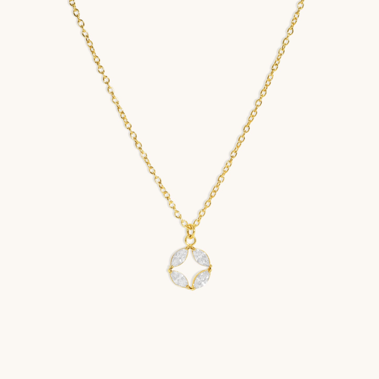 Odelia Necklace - 18K Gold Plated