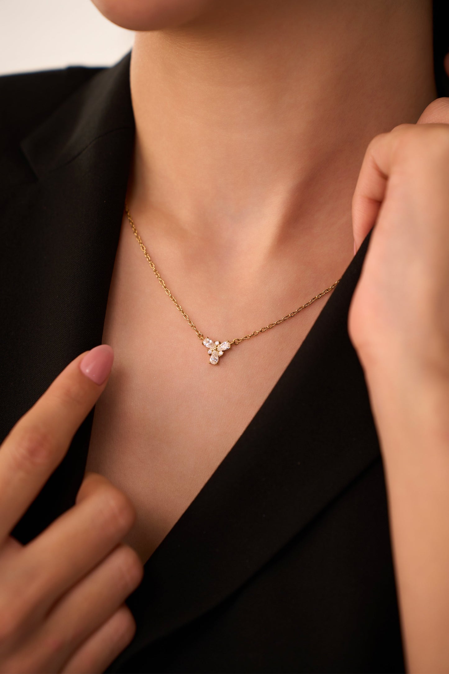 Fiona Necklace - 18K Gold Plated