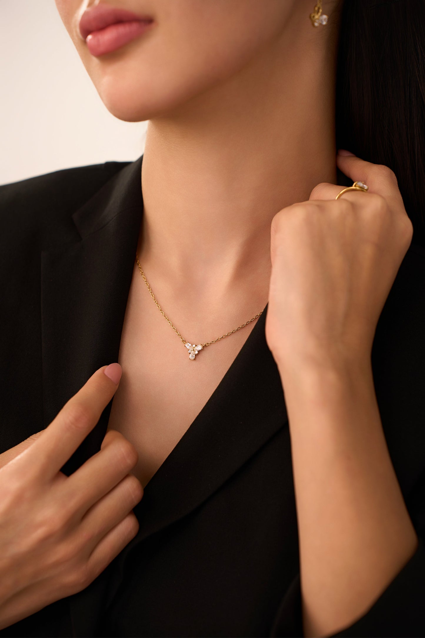 Fiona Necklace - 18K Gold Plated