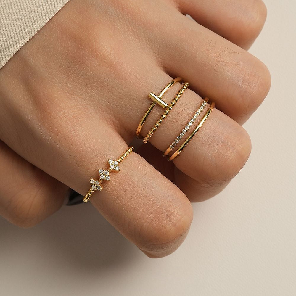 Niche design diamond ring series