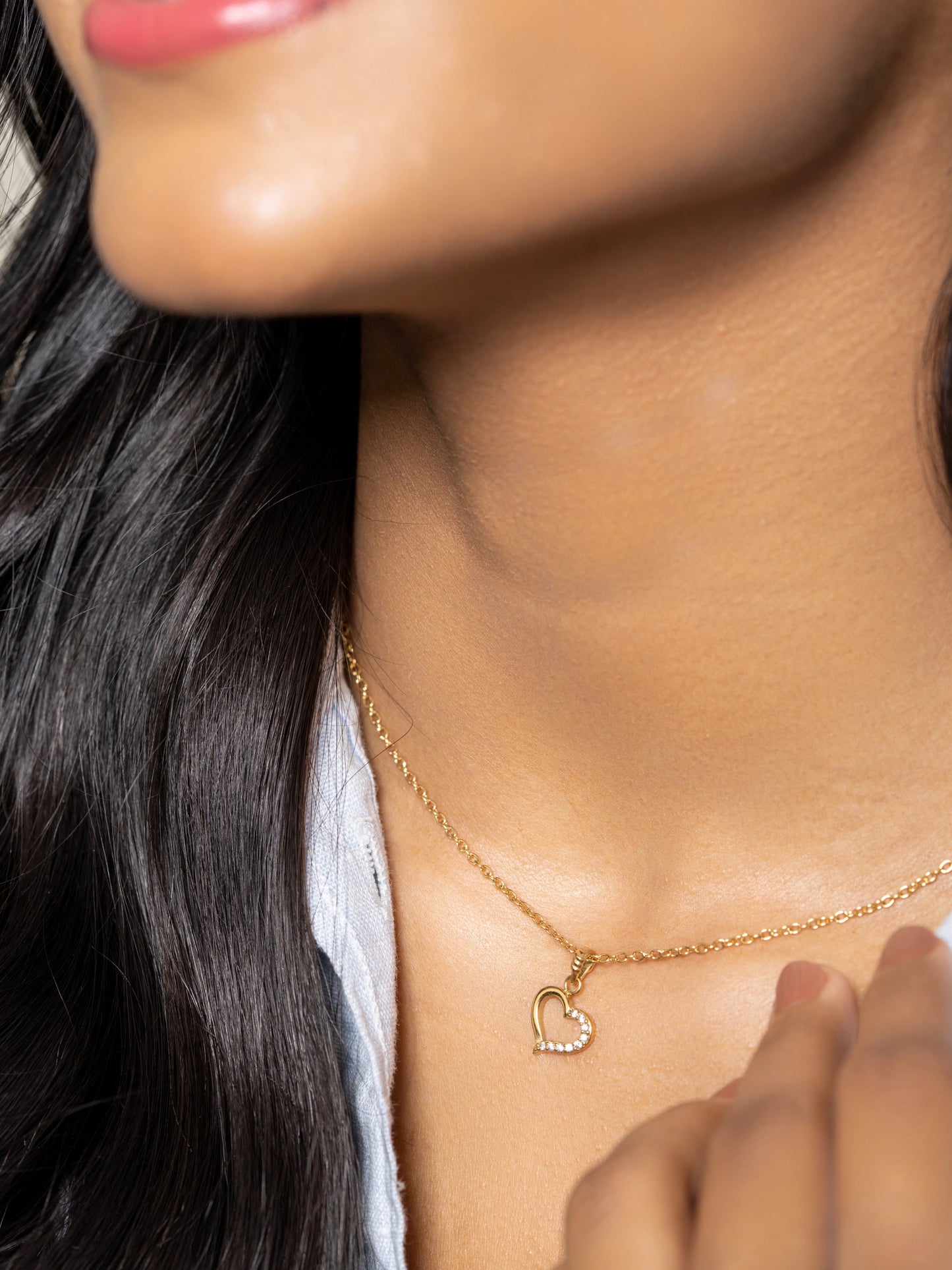 Aldora Necklace- 18K Gold Plated