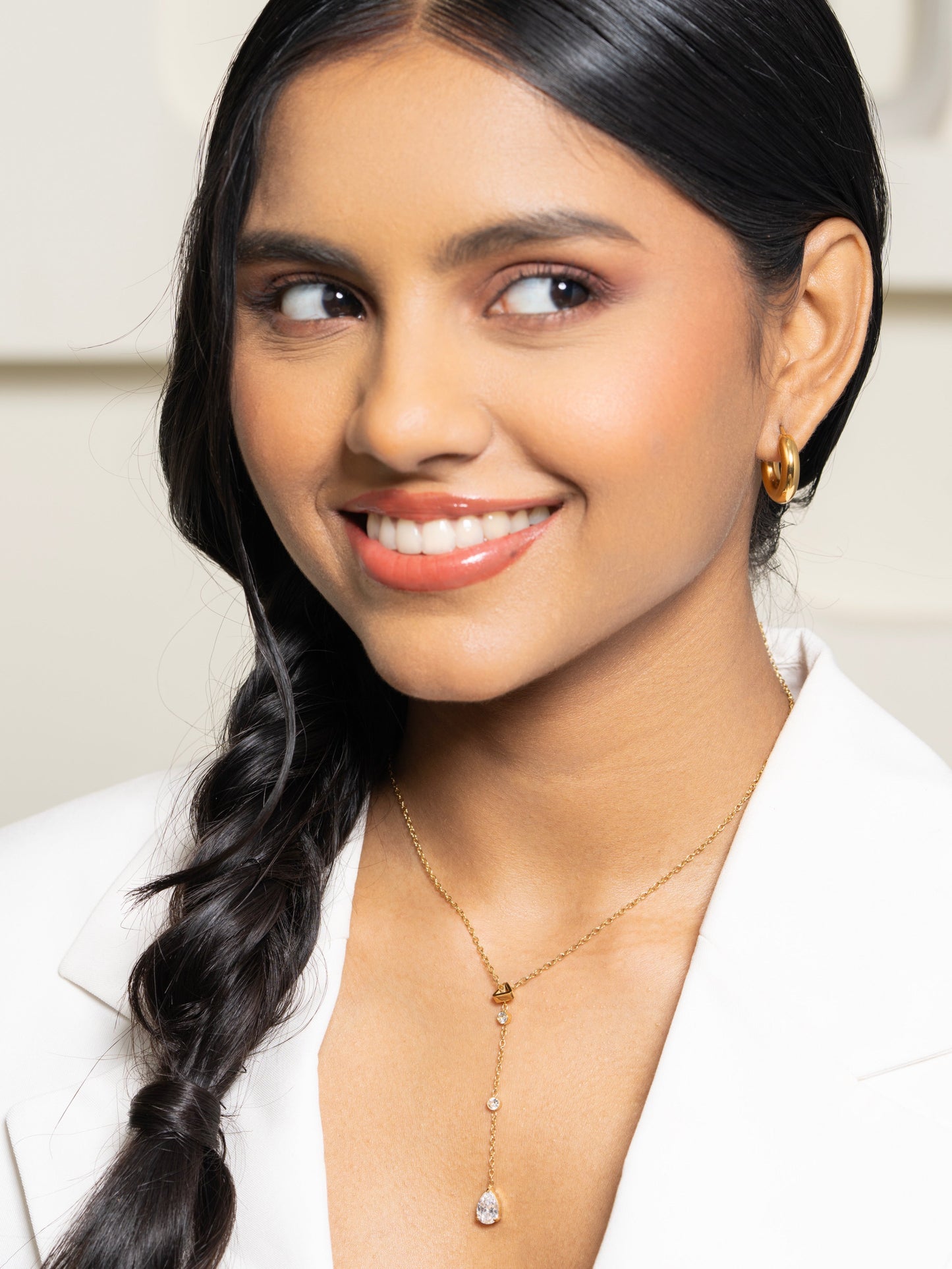 Suzie Necklace- 18K Gold Plated
