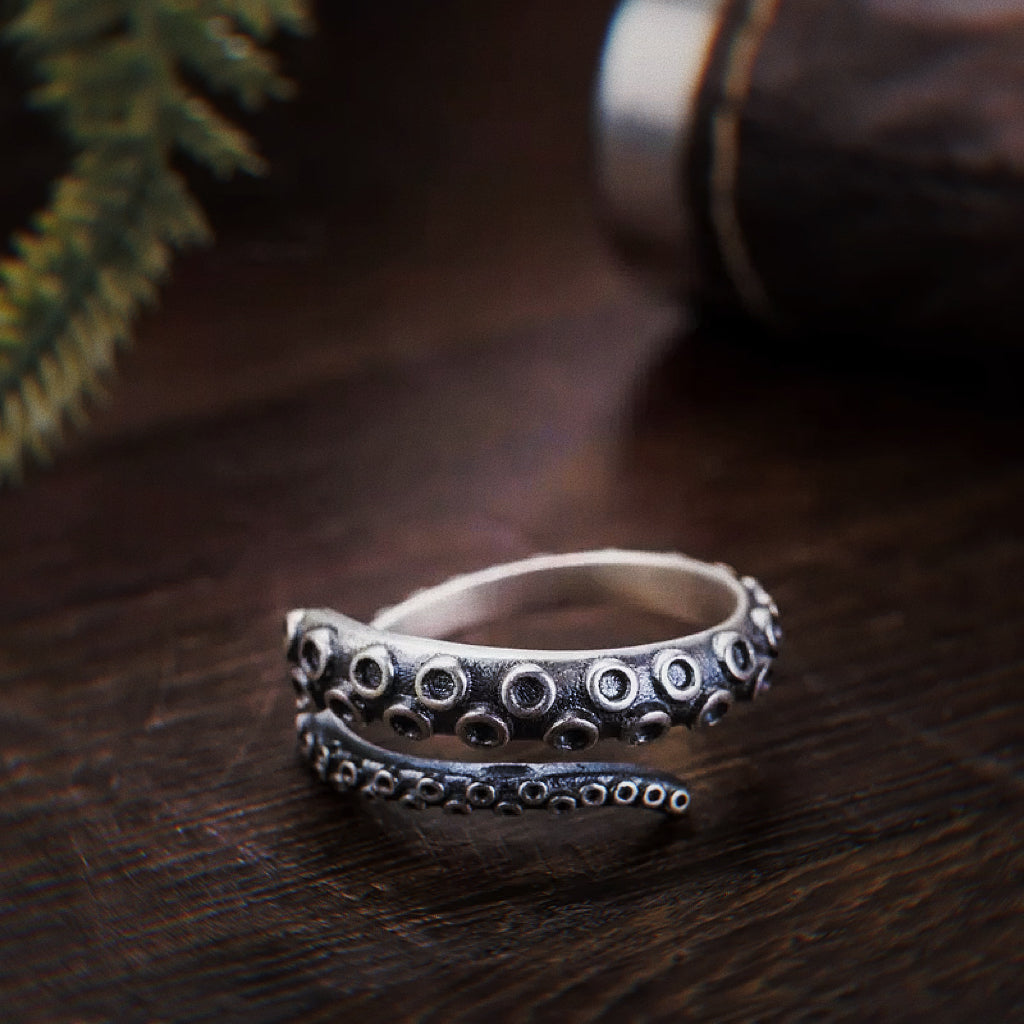 Enigmatic Octopus Tentacle Ring: A Marine Marvel