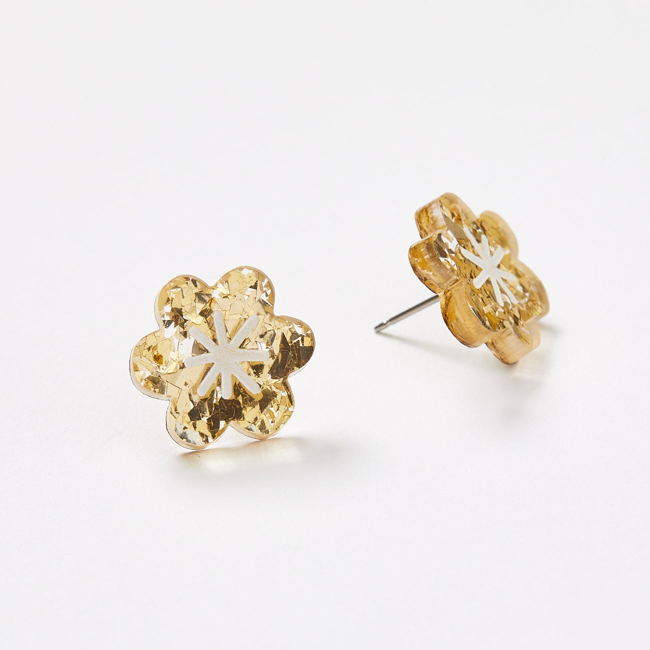 Aster Stud Earrings - Gold
