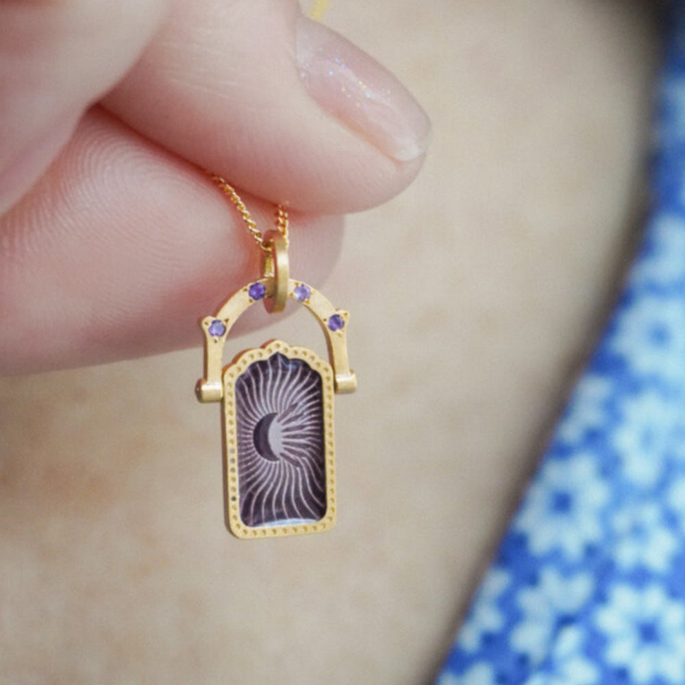 Tarot Color Lucky Necklace