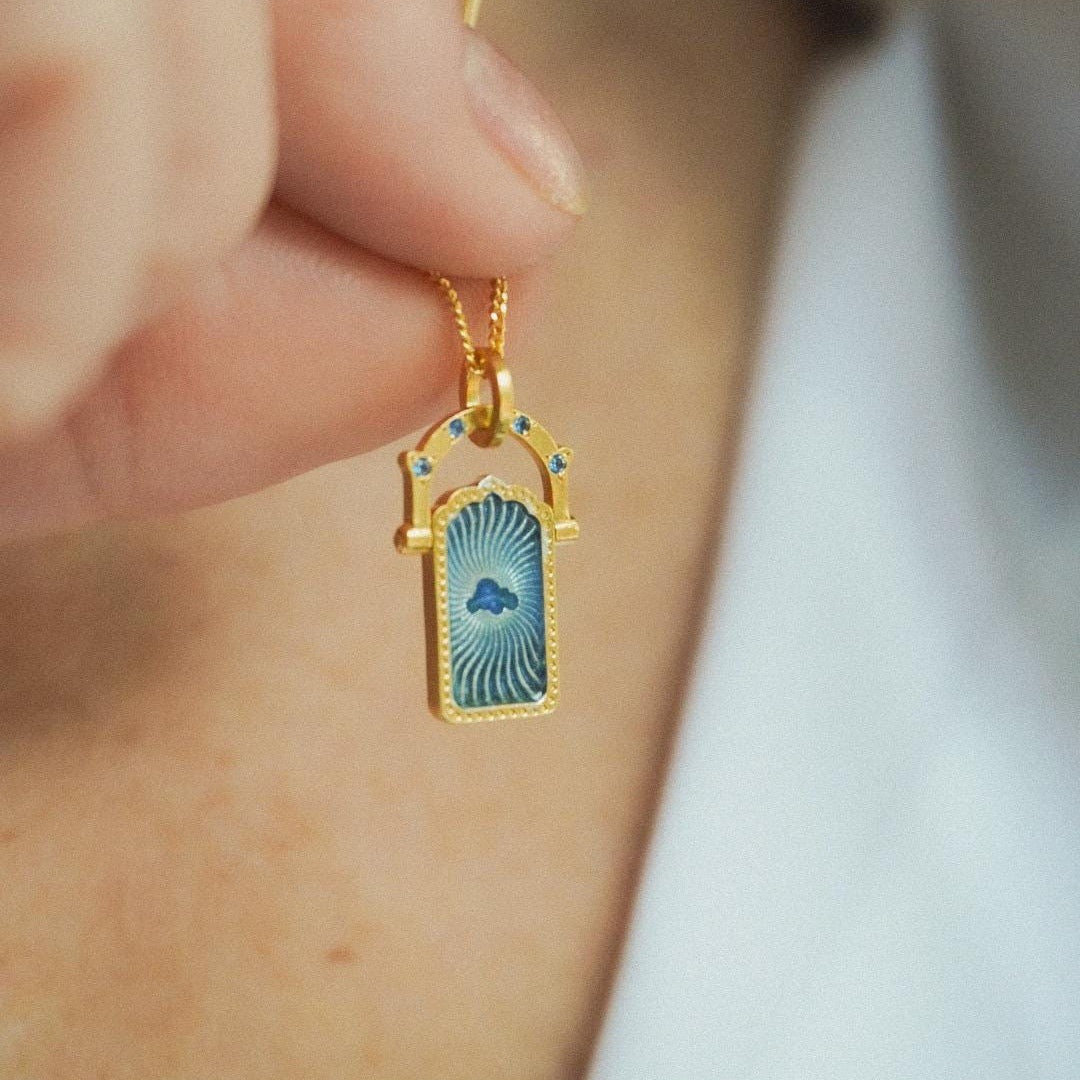 Tarot Color Lucky Necklace
