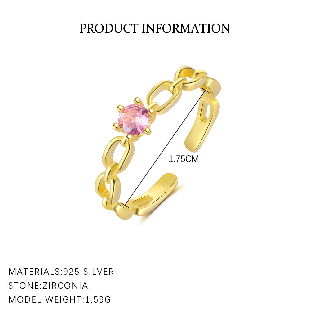 Niche design diamond ring series