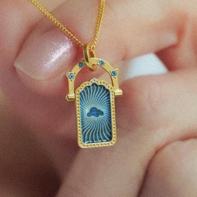 Tarot Color Lucky Necklace