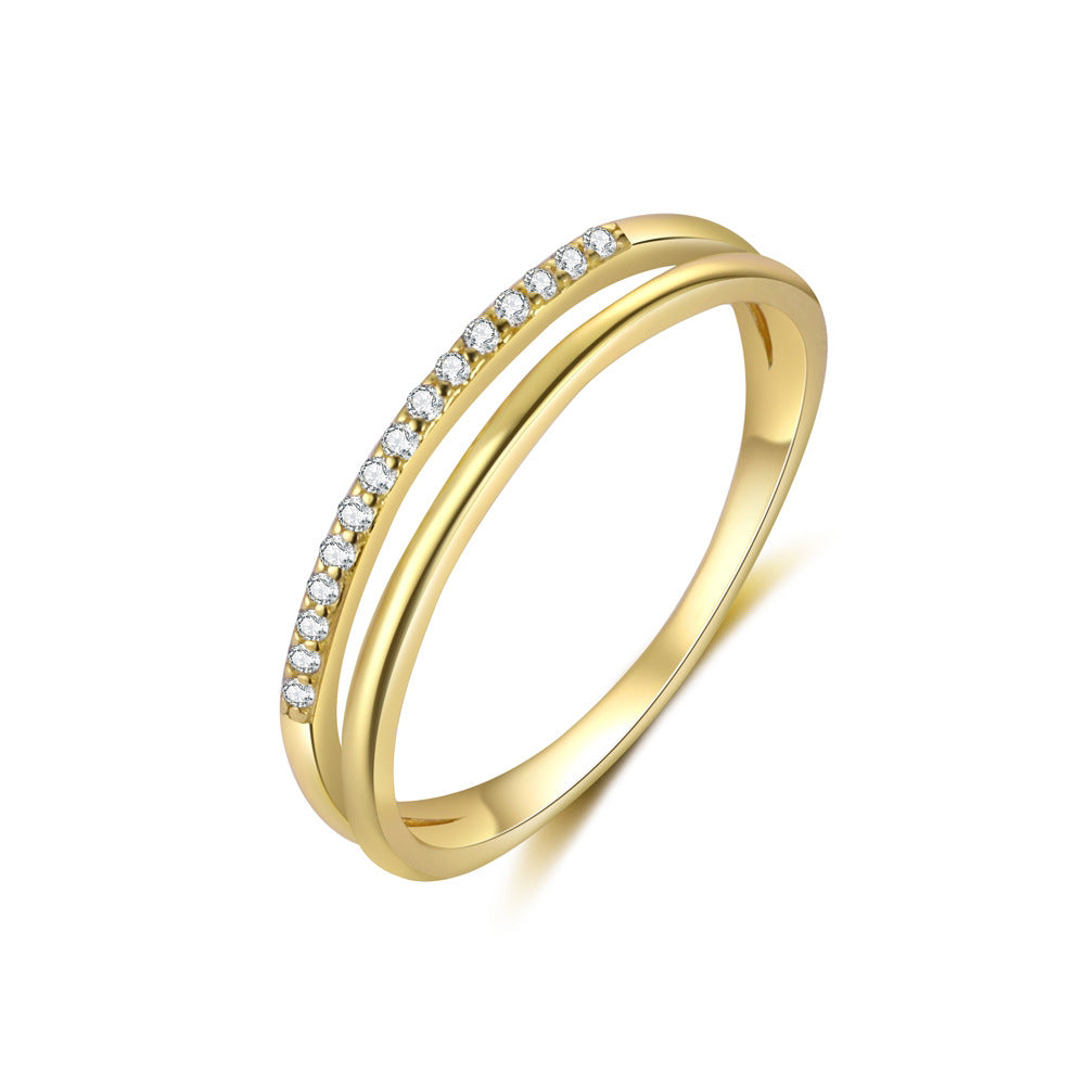 Niche design diamond ring series