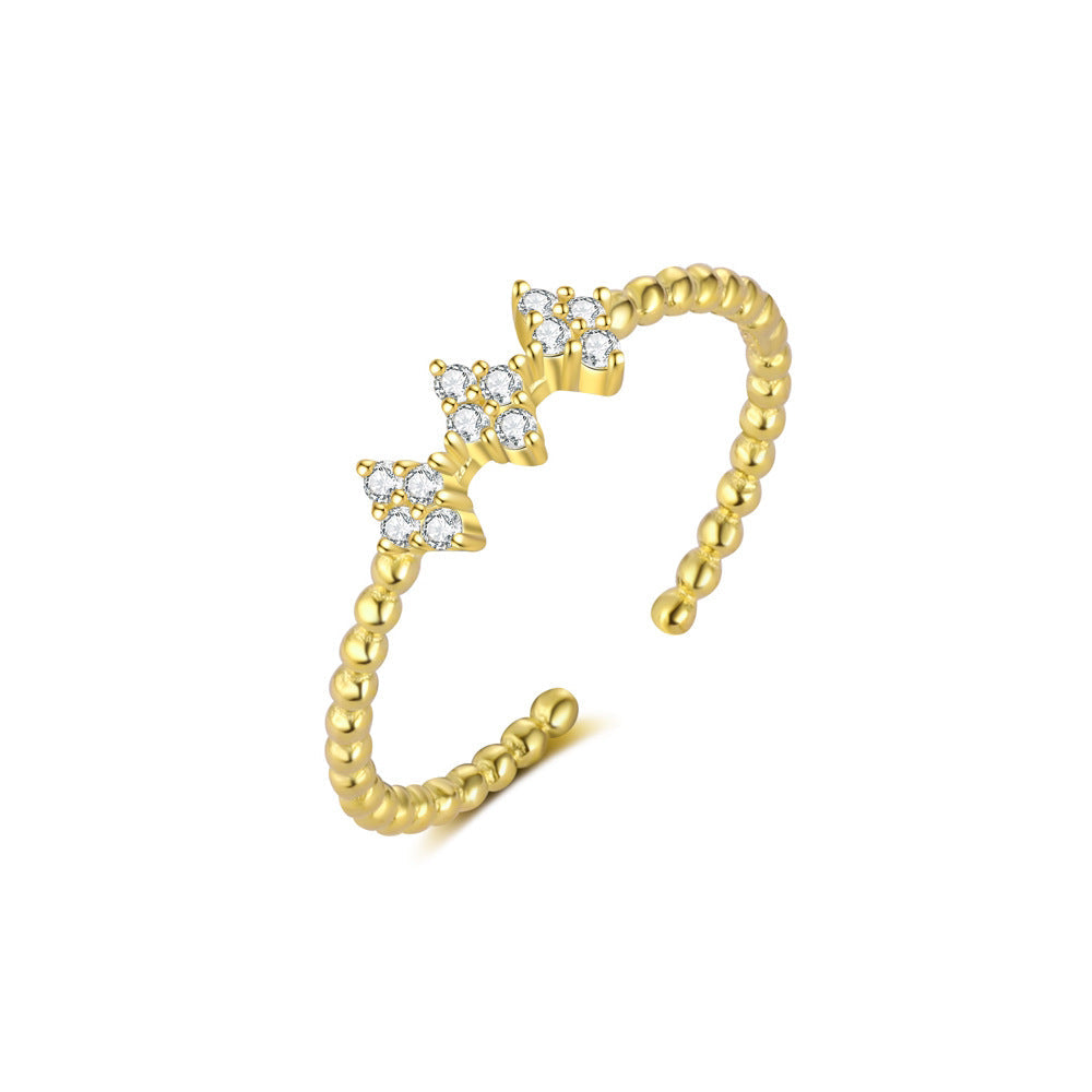 Niche design diamond ring series