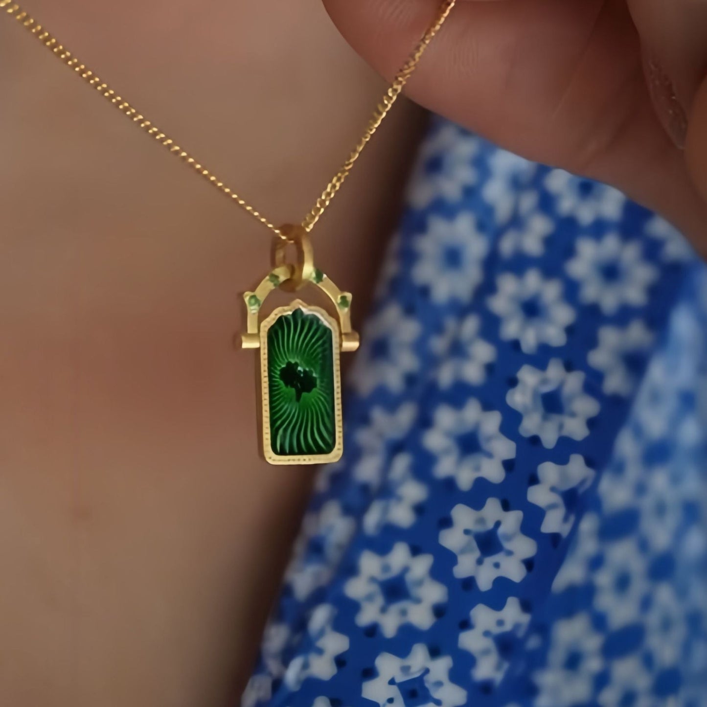 Tarot Color Lucky Necklace