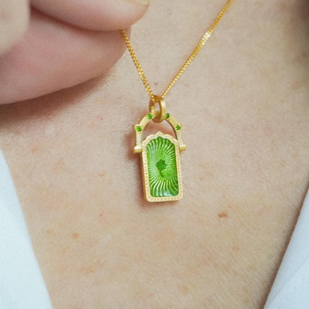 Tarot Color Lucky Necklace