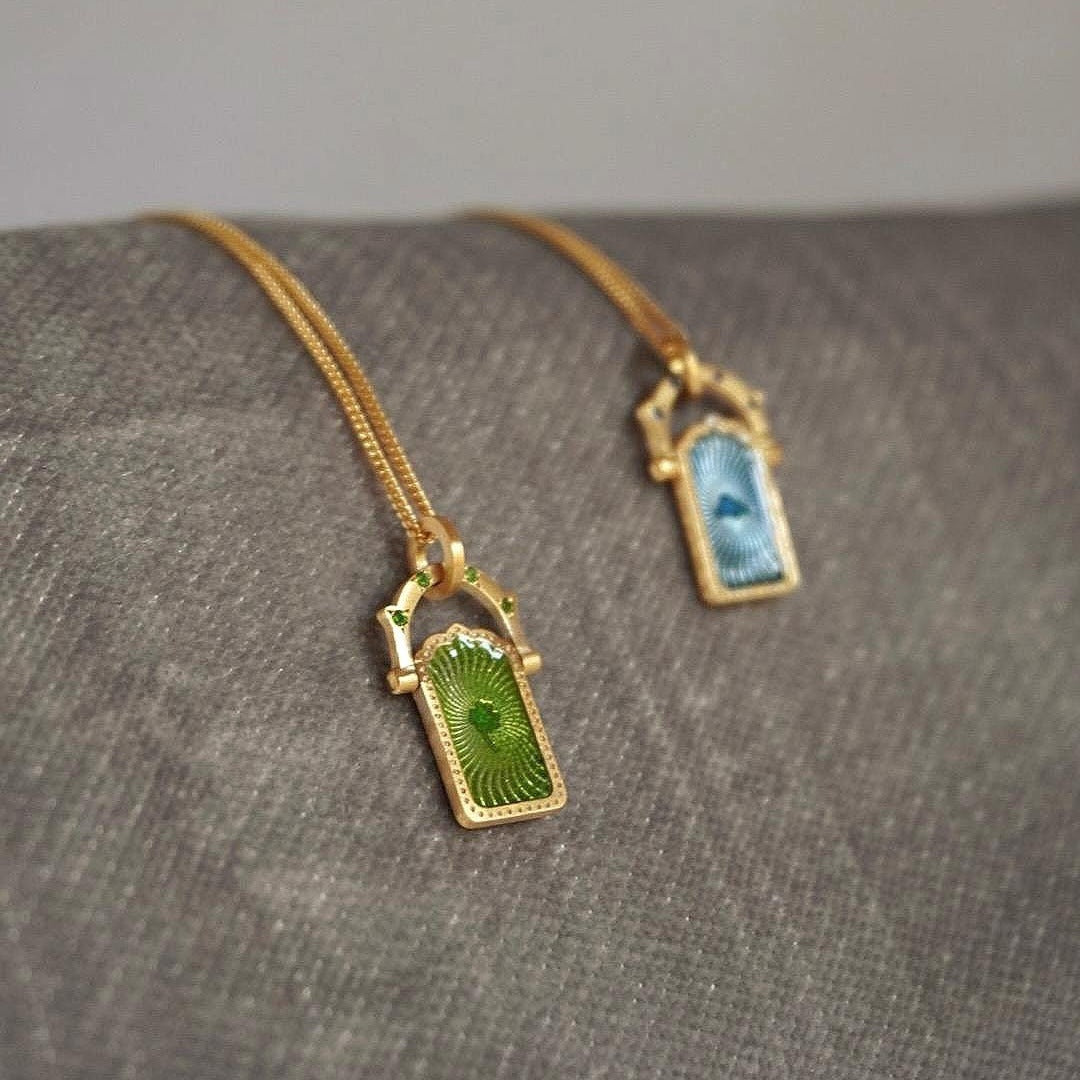 Tarot Color Lucky Necklace