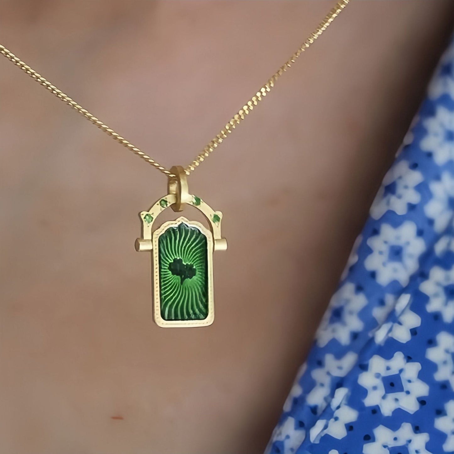 Tarot Color Lucky Necklace