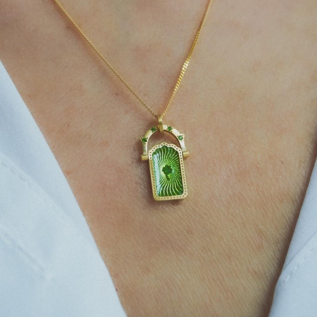Tarot Color Lucky Necklace