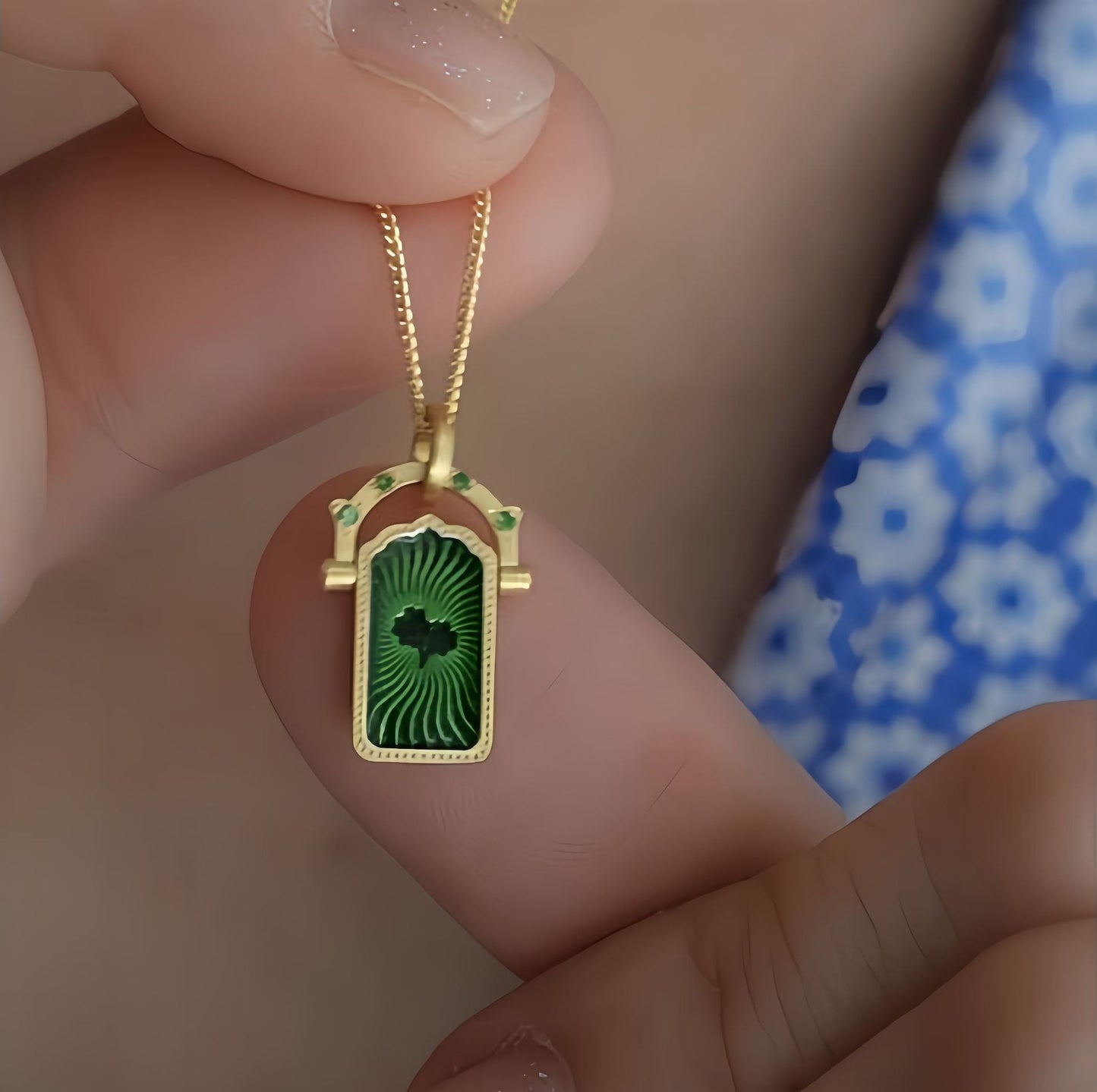 Tarot Color Lucky Necklace
