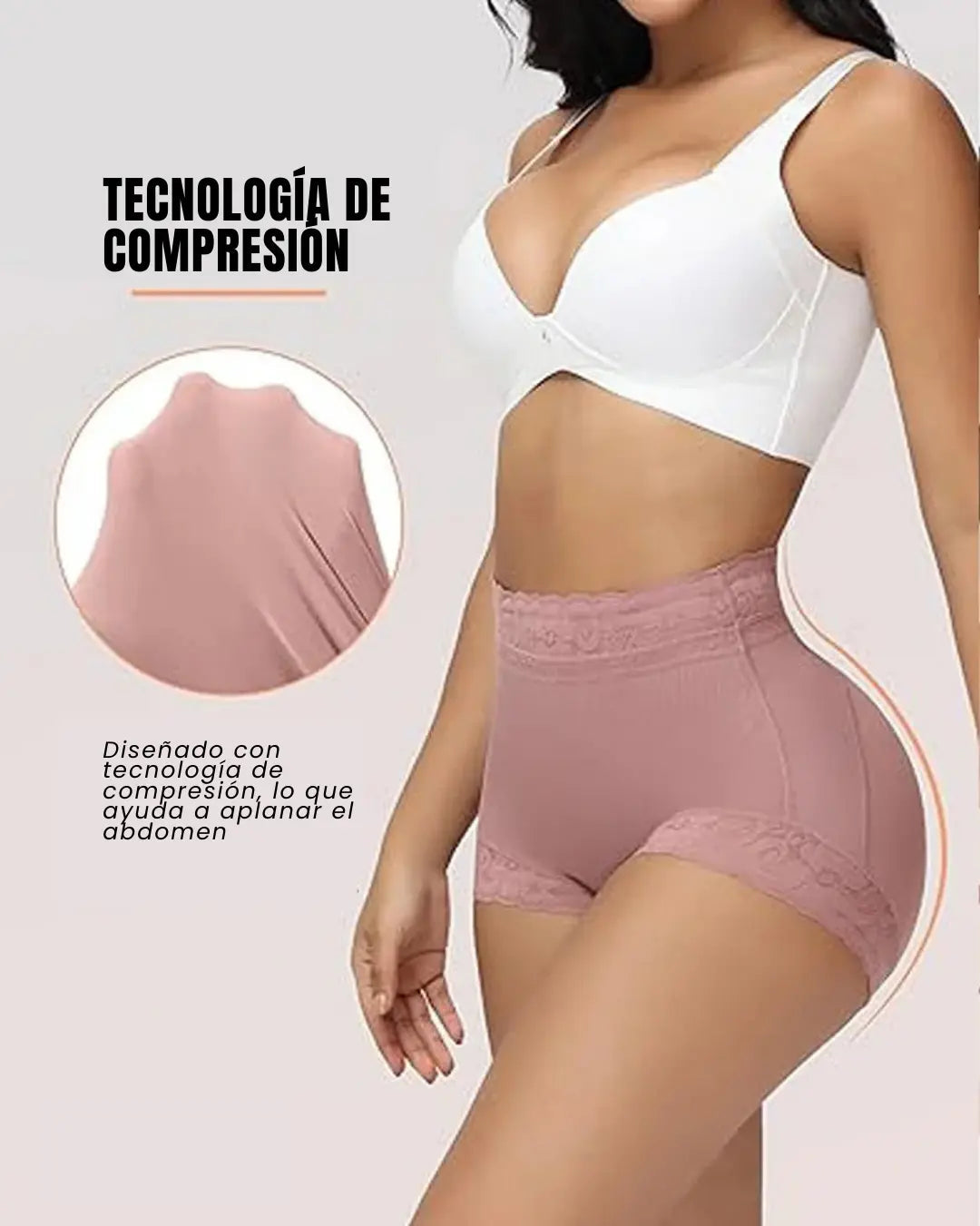Shorts moldeadores push-up