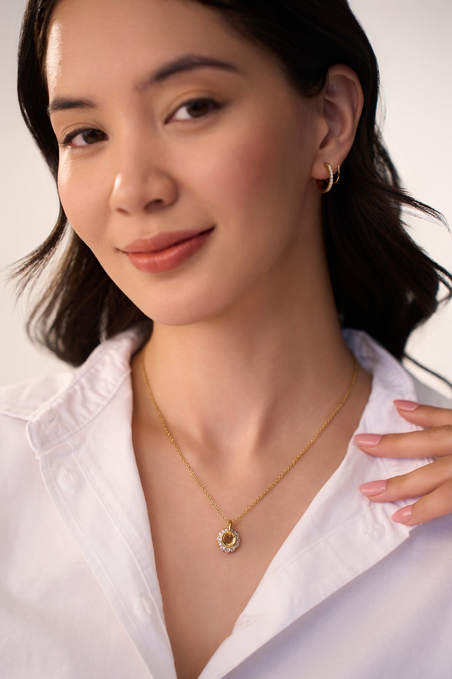 Lenora Necklace - 18K Gold Plated