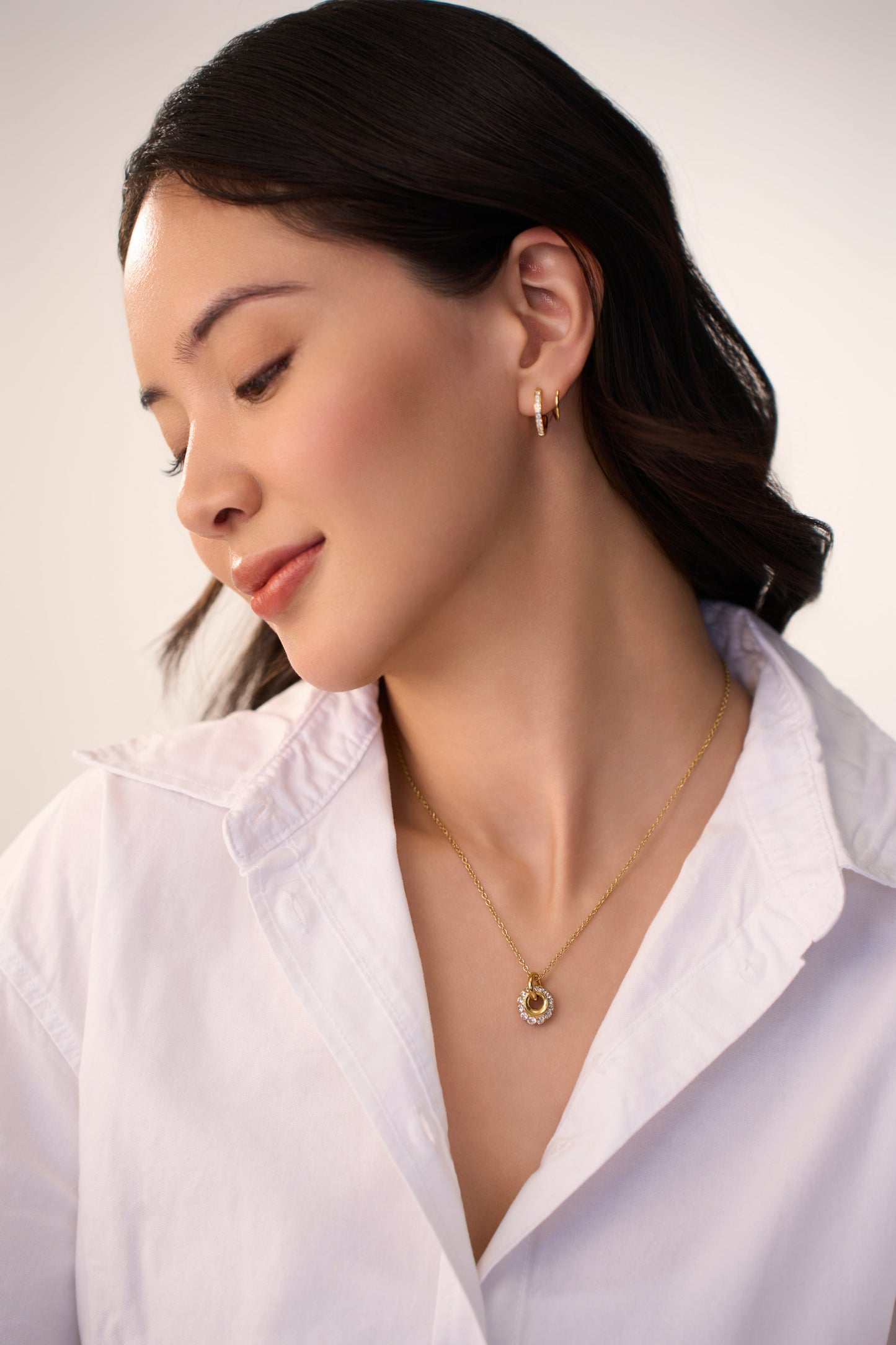 Lenora Necklace - 18K Gold Plated