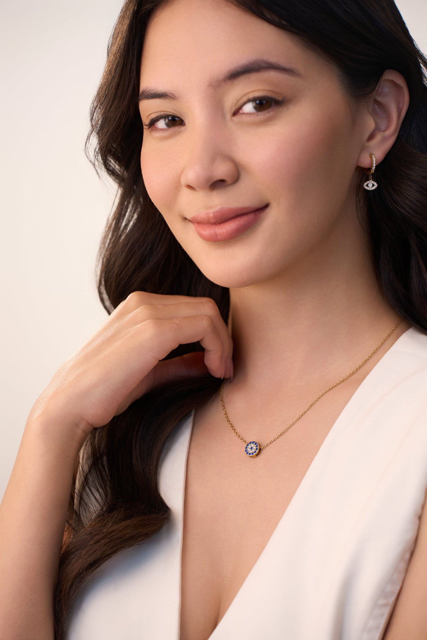 Nazar Necklace - 18K Gold Plated