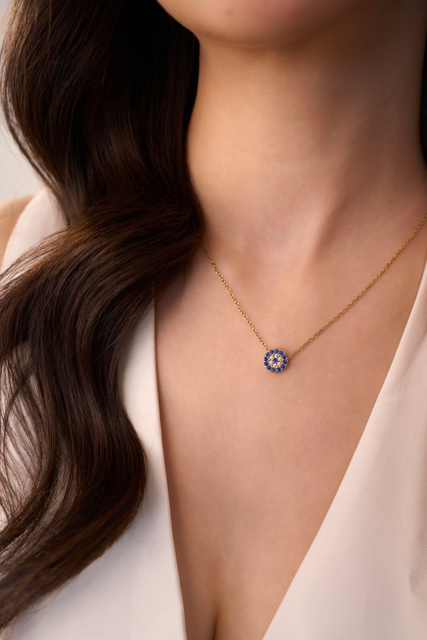Nazar Necklace - 18K Gold Plated