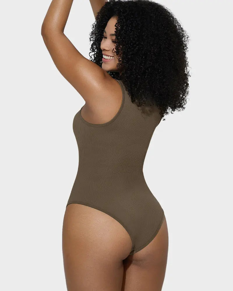 Body Sin Mangas Con Control De Abdomen