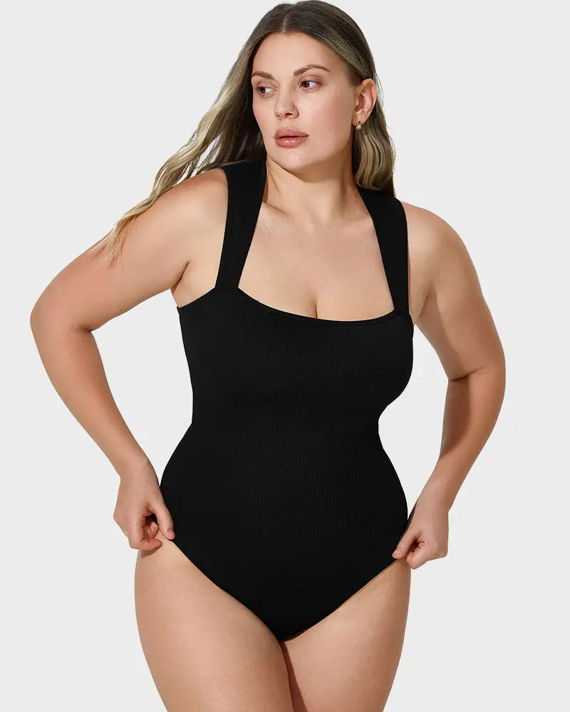 Body Sin Mangas Con Control De Abdomen