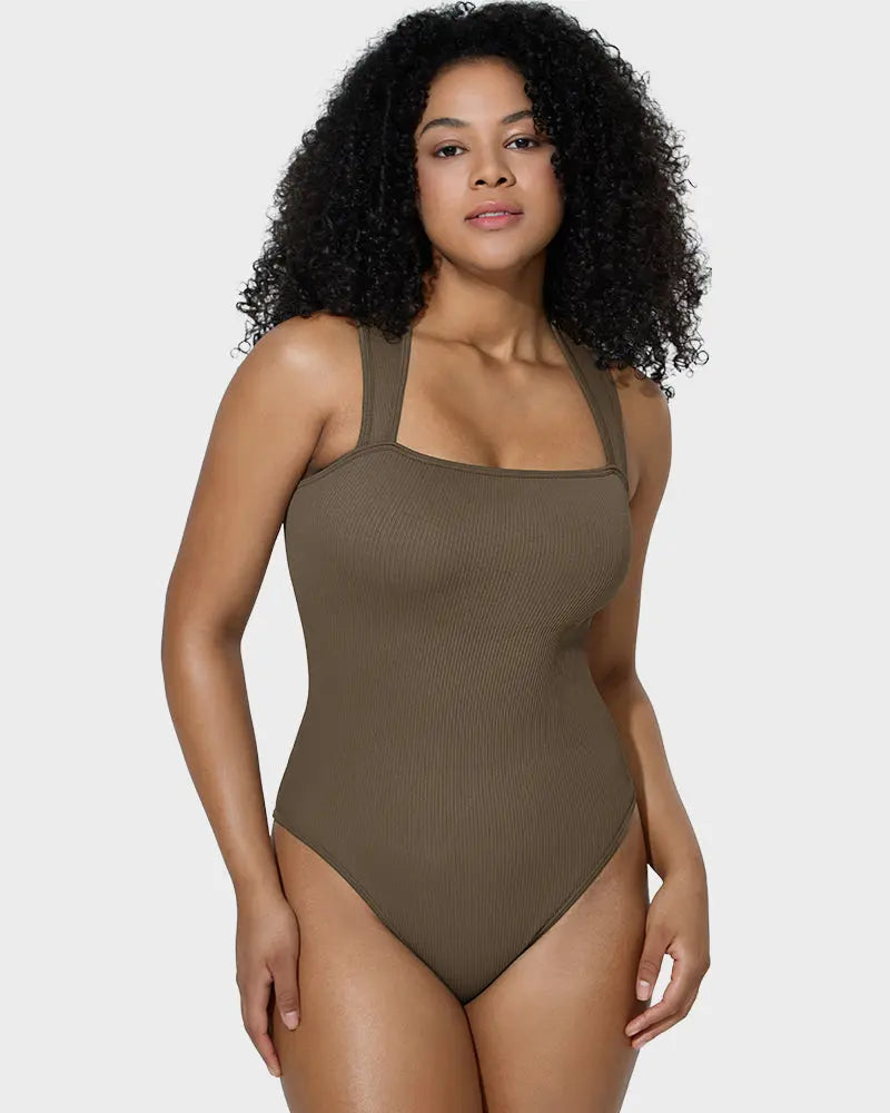 Body Sin Mangas Con Control De Abdomen