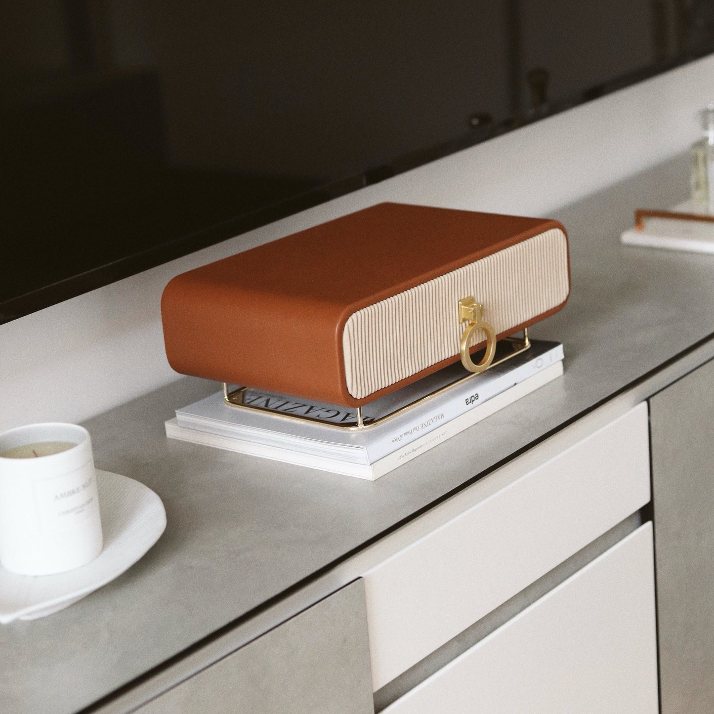 Sofia Jewelry Box - Cappuccino