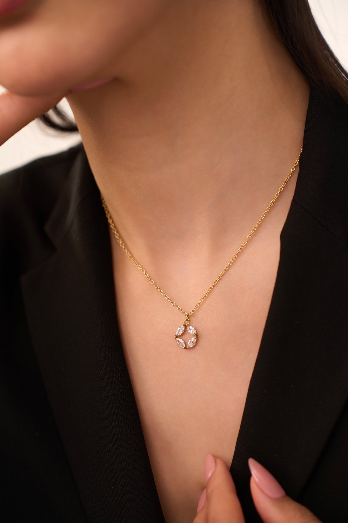 Odelia Necklace - 18K Gold Plated