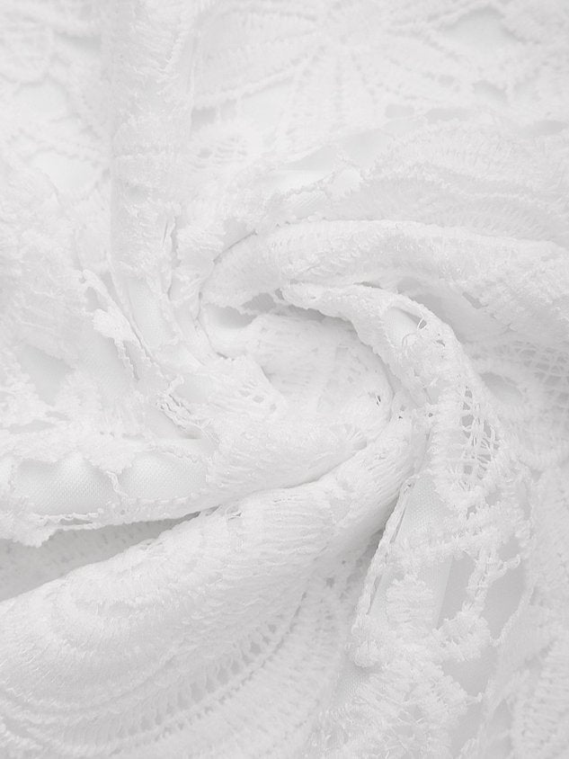 Lace Elegant Square Neck Blouse