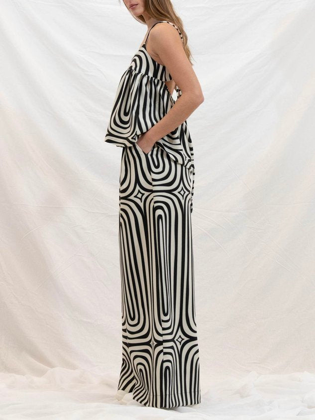 Striped Urban Loose Fashion Pants