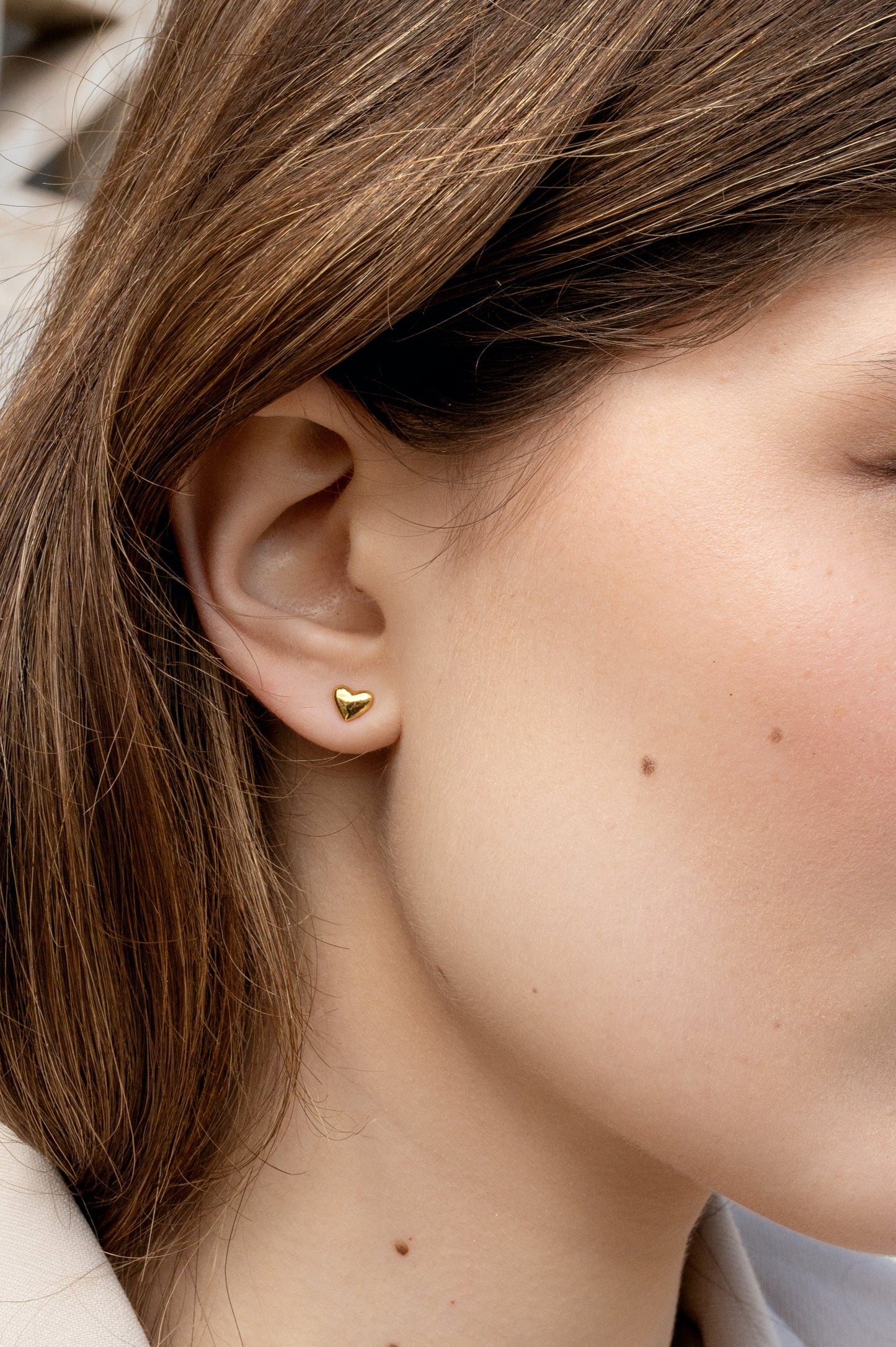 Albi Mini Heart Earrings