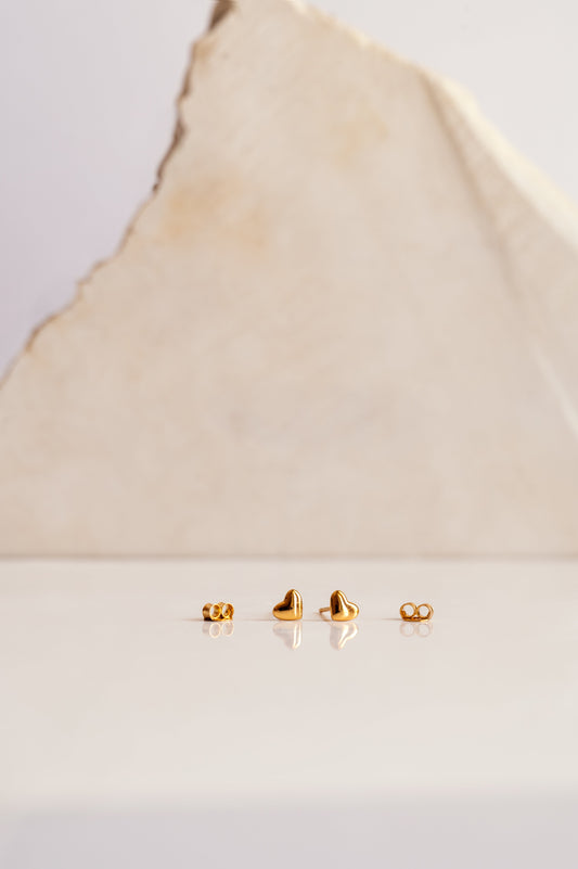 Albi Mini Heart Earrings