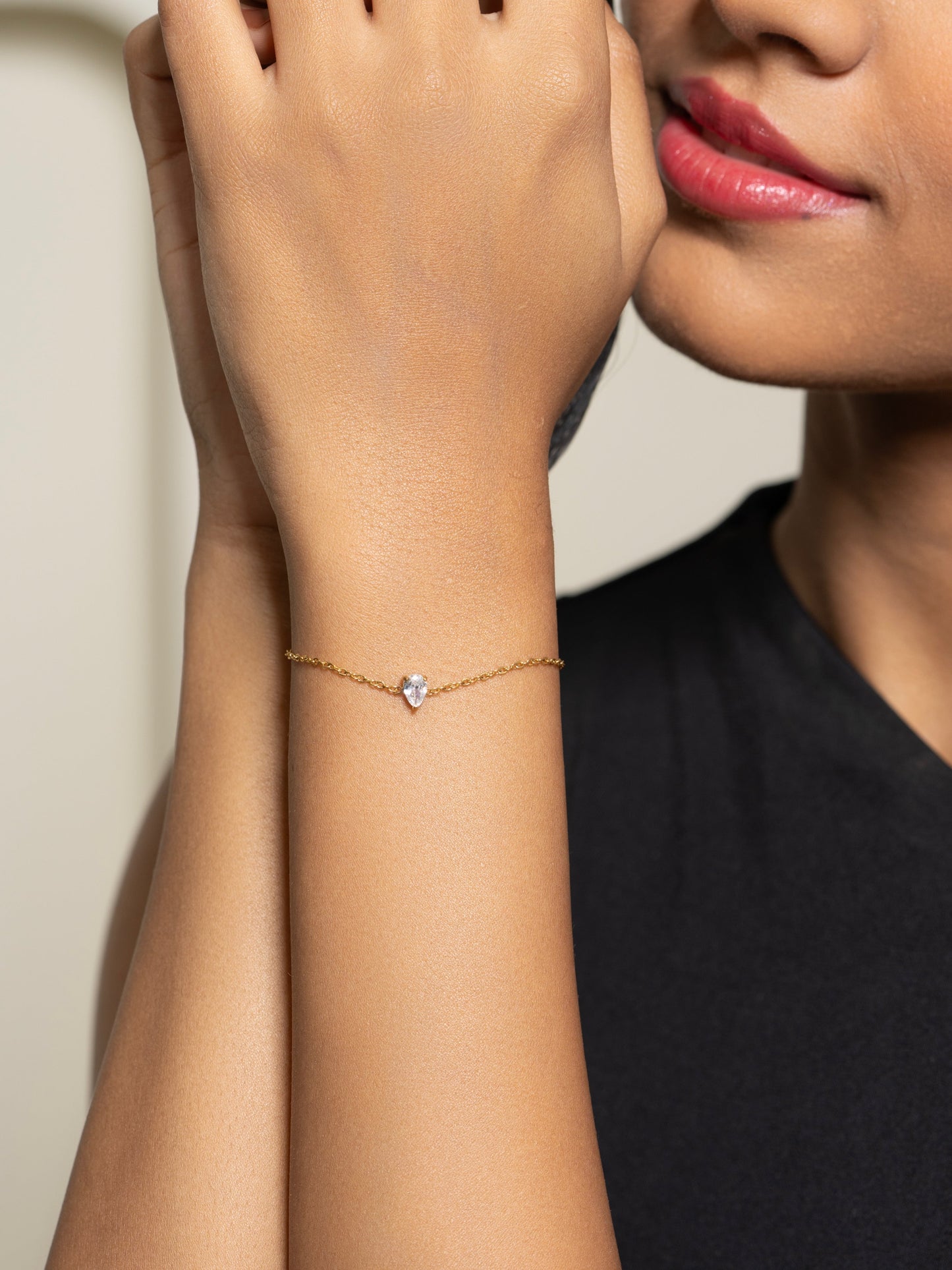 Pear Bracelet - 18K Gold Plated