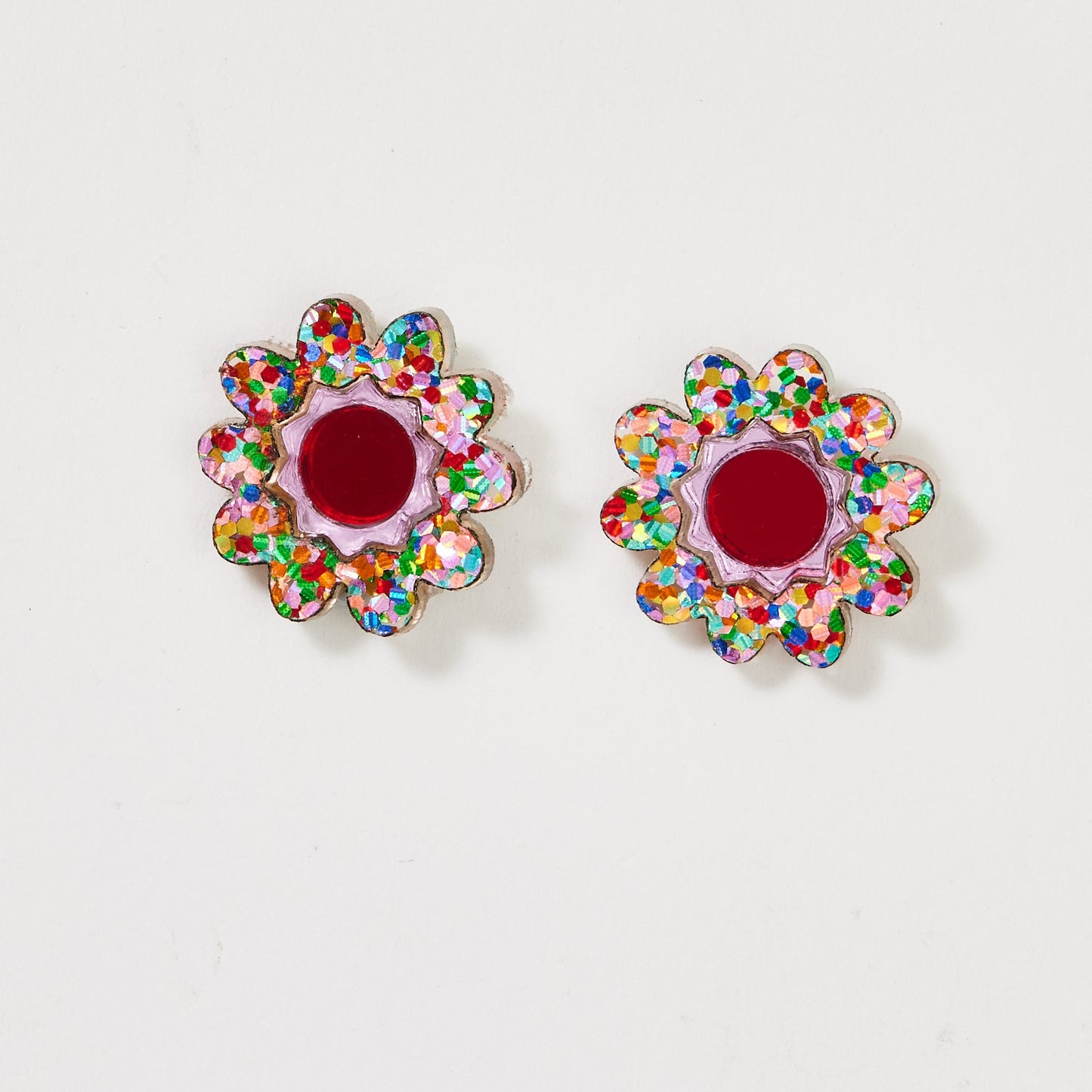 Daphne Studs - Rainbow