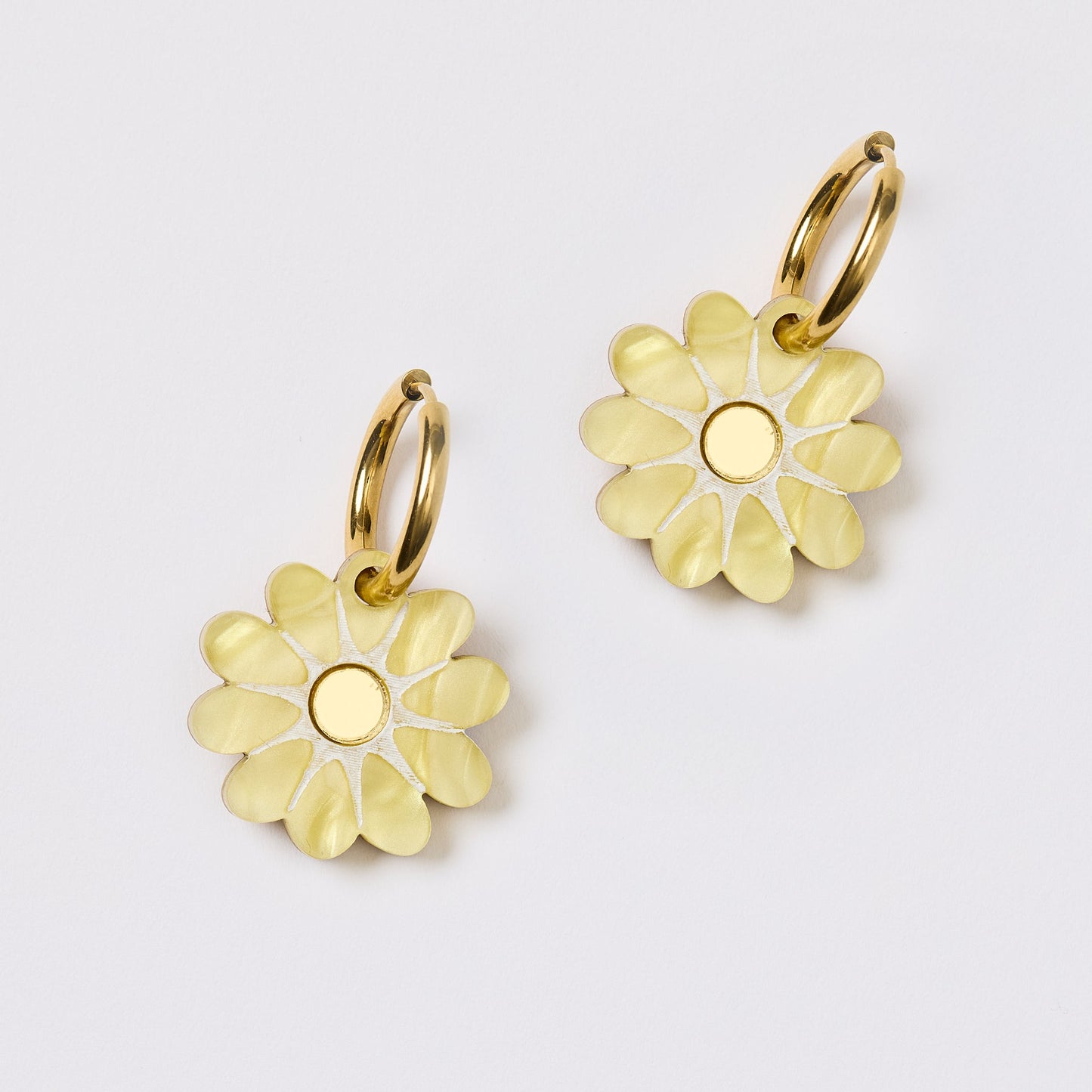 Hattie Earrings - Yellow