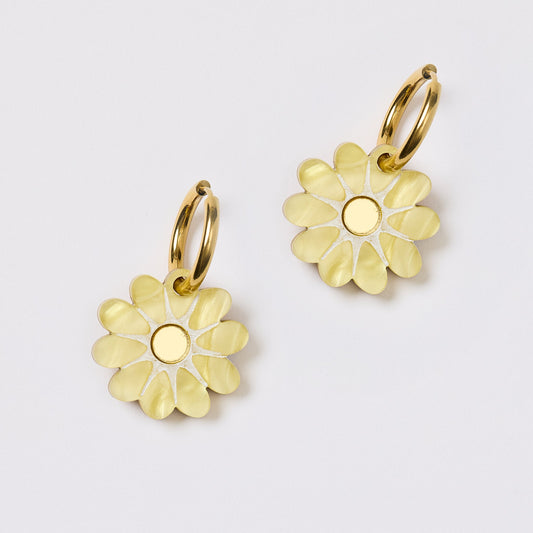 Hattie Earrings - Yellow
