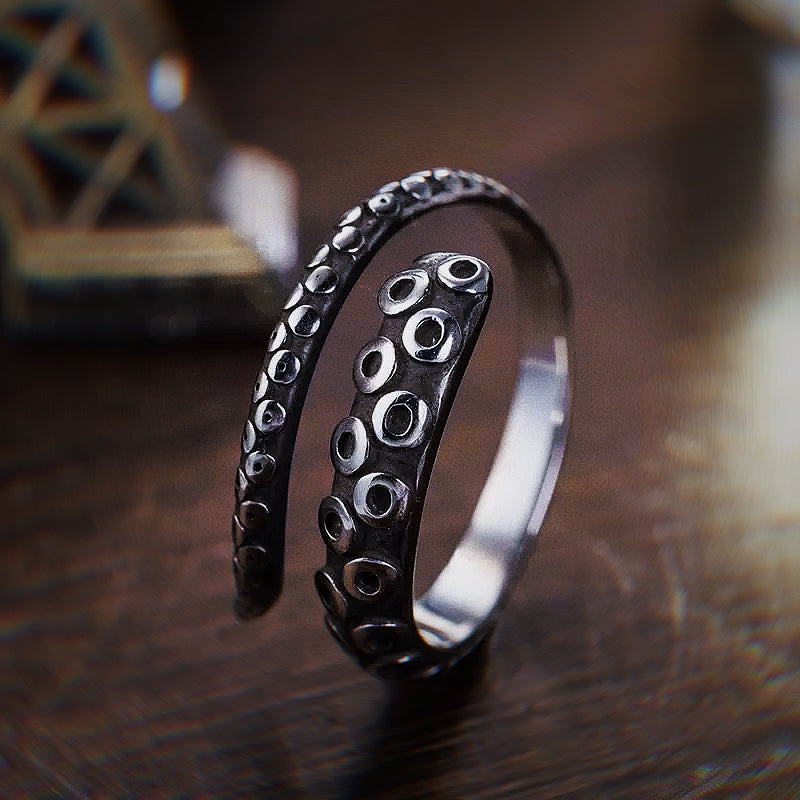 Enigmatic Octopus Tentacle Ring: A Marine Marvel