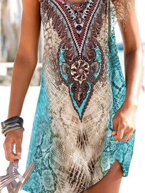 Spaghettiträger Kurzarm Stricken Kleid