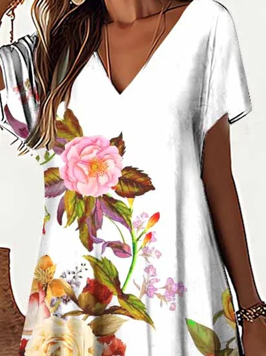 JFN Loose Elegant Floral Dress