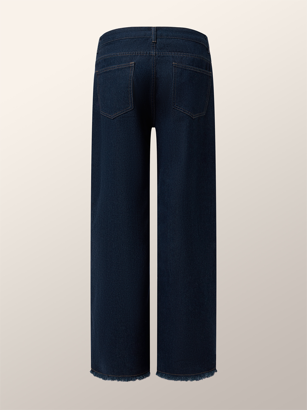 Urban Loose Heavyweight Denim Long Jeans Straight pants
