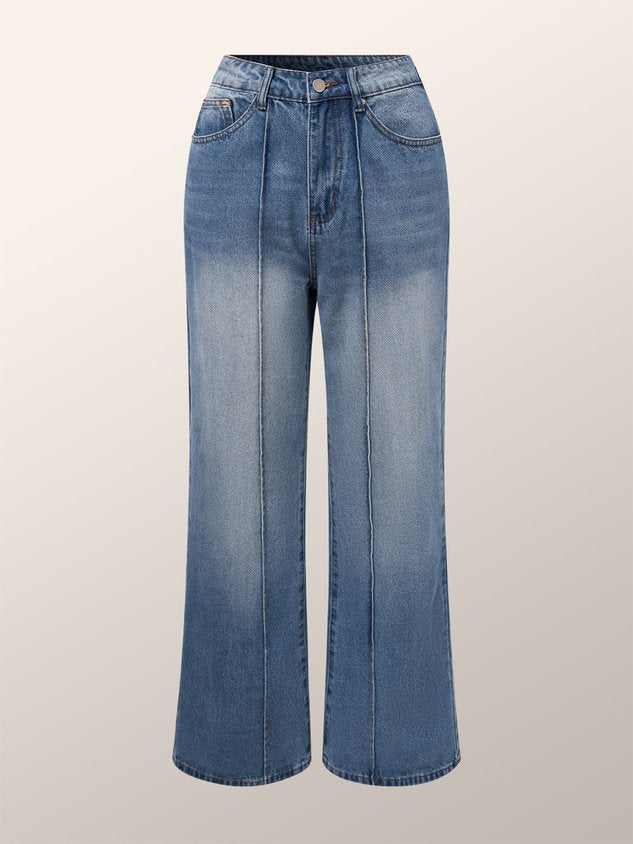 Daily Denim Regular Fit Plain Casual Jeans