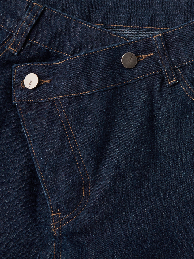 Urban Loose Heavyweight Denim Long Jeans Straight pants